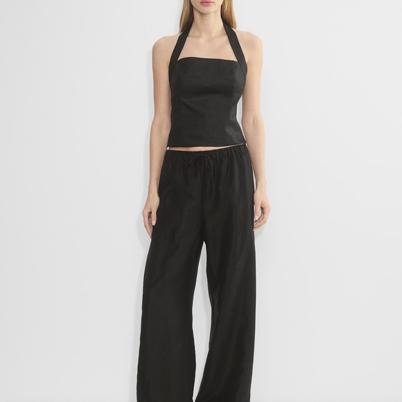 Aritzia Wilfred Lodge Linen Pant - Picture 2 of 3